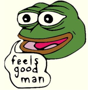 Feels Good Man Pepe Art